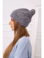 Dámska čiapka Dagmara K332 tmavo šedá