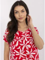 Blúzka D73771M10978X koralová