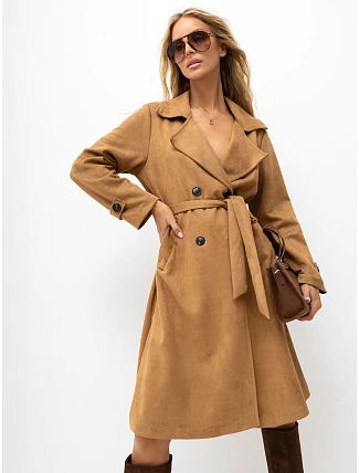 Kabát MI PL A515116.84 v farbe camel