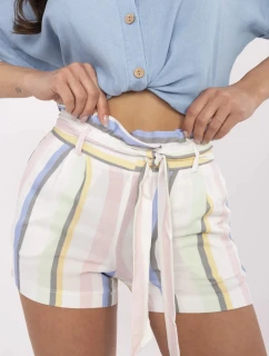 Šortky RO SN 2514.34P biela a modrá