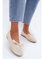 Športové balerínky Peonie 8531 v smotanovej farbe – Sweet Shoes Športové balerínky Peonie 8531 v smotanovej farbe – Sweet Shoes