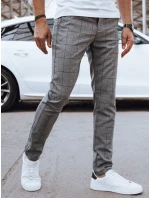Pánske ležérne nohavice tmavosivé FashionStreet UX4403