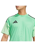 Pánske brankárske tričko adidas Tiro 25 Competition Jersey Short Sleeve green JI9716 pánske