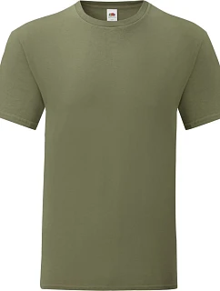 Fruit of the Loom Iconic 150 T Pánske tričko 16.1430 classic olive