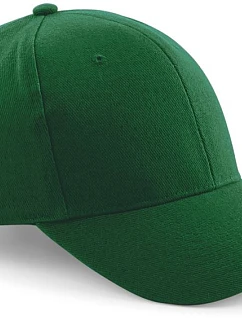 Beechfield B 65 6-panelová čiapka s kšiltom „Pro Style“ 53.0065 lesná zeleň