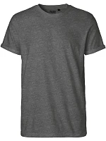 Neutral O 60012 Pánske bio tričko s vyhrnutými rukávmi 77.6012 dark heather Neutral O 60012 Pánske bio tričko s vyhrnutými rukávmi 77.6012 dark heather