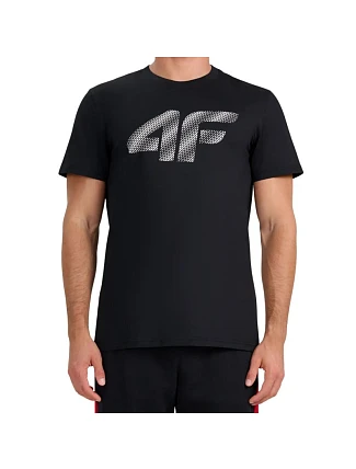 Pánske tričko 4F M3342 deep black 4FWMM00TTSHM3342 020S pánske Pánske tričko 4F M3342 deep black 4FWMM00TTSHM3342 020S pánske