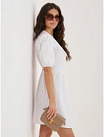 Šaty MI SK 3429.09 biele