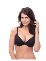 Dámska hladká podprsenka 9443 T-SHIRT PLAIN BRA čierna - WONDERBRA
