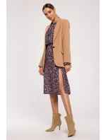 Dámska bunda M602 hnedá - MOE Dámska bunda M602 hnedá - MOE