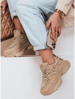 Dámske tenisky na hrubšej podrážke NEWMOVE khaki FashionStreet ZY0598