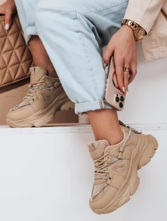 Dámske tenisky na hrubšej podrážke NEWMOVE khaki FashionStreet ZY0598