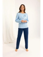 Regina 705 long/r M-XL Z25/26 dámske pyžamo Regina 705 long/r M-XL Z25/26 dámske pyžamo