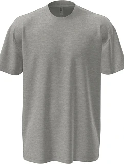 Next Level Apparel N 7200 Unisexové tričko oversize z hrubej bavlny 08.7200 melírovaná šedá