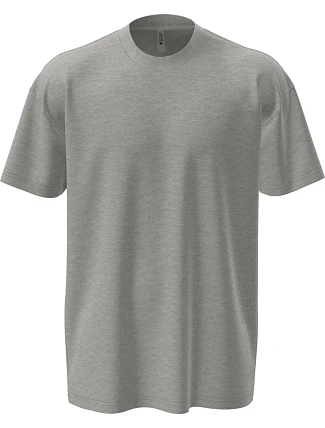 Next Level Apparel N 7200 Unisexové tričko oversize z hrubej bavlny 08.7200 melírovaná šedá Next Level Apparel N 7200 Unisexové tričko oversize z hrubej bavlny 08.7200 melírovaná šedá