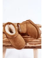 Dziecięce Ocieplane Botki Śniegowce Camel Gooby