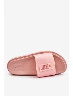 Damskie Klapki Big Star LL274425 Jasnoróżowe