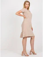 Šaty RV SK 7912.10P béžová