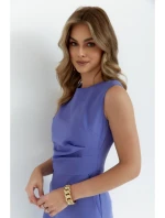 S115 Kombinéza so širokými nohavicami - svetlo fialová