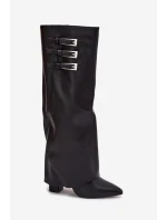 Dámske topánky na podpätku C-354 Black - Stephan Paris