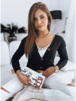 RIGLA dámsky sveter čierny FashionStreet MY1633 RIGLA dámsky sveter čierny FashionStreet MY1633