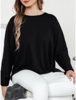 LOOSEFEMME dámska oversize blúzka s príveskom s čiernou FashionStreet RY2705