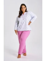 Taro Yolanda 3462 long/r 2XL-4XL Z25/26 dámske pyžamo