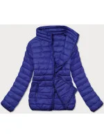 Tmavomodrá ľahká prešívaná dámska bunda (58M23037-215) Tmavomodrá ľahká prešívaná dámska bunda (58M23037-215)