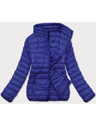 Tmavomodrá ľahká prešívaná dámska bunda (58M23037-215) Tmavomodrá ľahká prešívaná dámska bunda (58M23037-215)