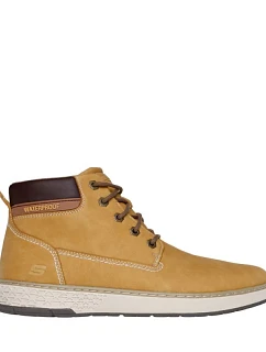 Buty męskie Skechers Garlan Deno beżowe 205235 WTN