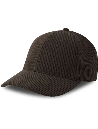 Atlantis Headwear Cordy-S 6-panelová manšestrová čiapka s kšiltom 33.0226 hnedá Atlantis Headwear Cordy-S 6-panelová manšestrová čiapka s kšiltom 33.0226 hnedá