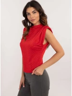 Blúzka DHJ BZ 19978.95 červená