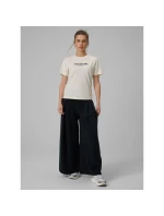 Dámske voľné tričko s potlačou 4F 4FRAW25TTSHF3409-12S