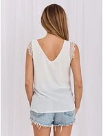 Dámsky top DHJ TP 13317.25P biela