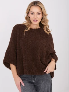 Jumper CH SW 72996.26 tmavohnedý