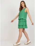 TW SK BI 8139 šaty.44 zelená
