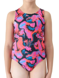 Dievčenské jednodielne plavky 4F JUNIOR 4FJWSS25USWSF093-90A