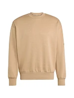 Pánska mikina adidas Essentials Loose Fit 3 Bar Logo Beige JX5668