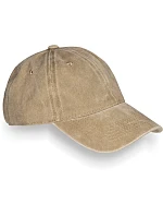 Result Headwear RC 092X 6-panelová vintage čiapka s kšiltom „Pure Cotton“ 28.092X vintage sand