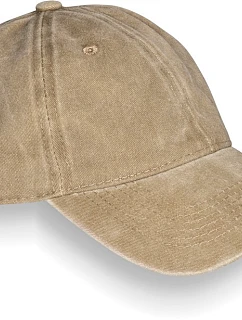 Result Headwear RC 092X 6-panelová vintage čiapka s kšiltom „Pure Cotton“ 28.092X vintage sand