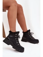 Lee Cooper LCJ-25-31-3911 Dámske vysoké topánky Black
