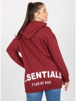 Mikina RV BL 8277.28 bordó