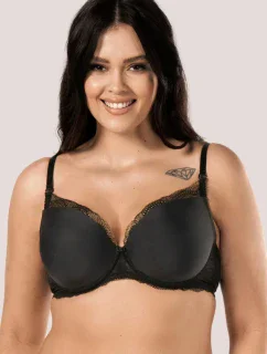 PODPRSENKA PEPITE PUSH UP ČIERNA