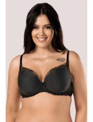 PODPRSENKA PEPITE PUSH UP ČIERNA