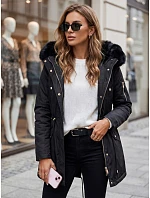 Dámska zimná bunda GODDESS black FashionStreet TY3867