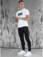 FashionStreet pánske biele tričko RX5544