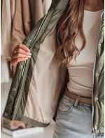 Dámska prechodná prešívaná bunda MARISSIA zelená FashionStreet TY4852 Dámska prechodná prešívaná bunda MARISSIA zelená FashionStreet TY4852