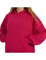 Dámska mikina 4F F1887 tmavoružová 4FWAW25TSWSF1887 53S