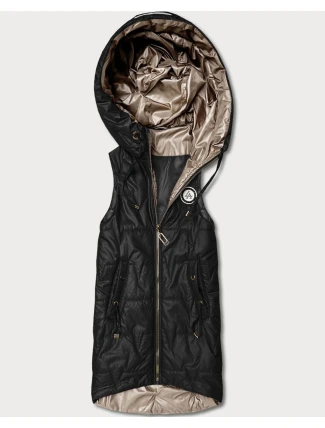 Tenký rukáv s kontrastným lemovaním Goodlookin black (B8583-1)
