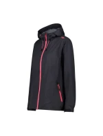 Dámska bunda do dažďa CMP Fix Hood Black (39X6636-01UE)